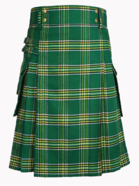 Irish Green Tartan Utility Kilt