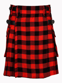 Mens Lautreamont Rob Roy Tartan Utility Kilt 3 Lautreamont Rob Roy Tartan Utility Kiltt F