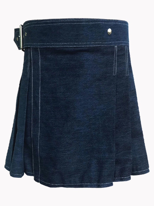 Indigo Denim Kilt F