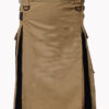 Brown and black Utility Kilt f