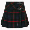 Women Gun Tartan Skirt F 1