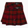 Women Macdonald Tartan Kilt Skirt F 1