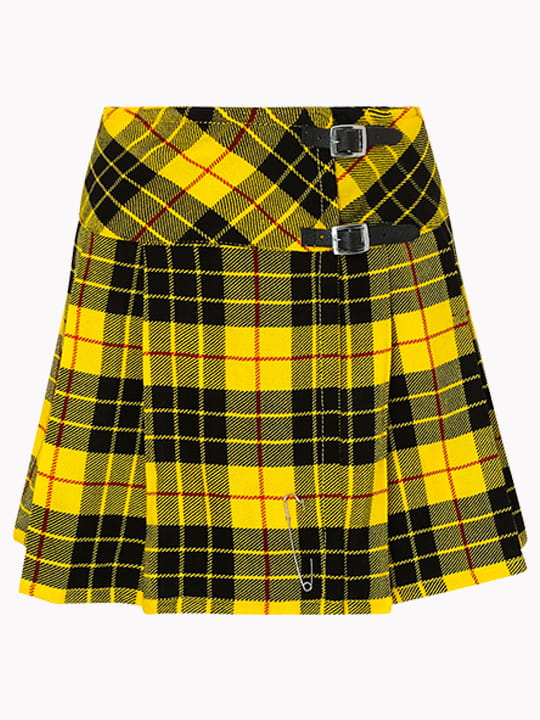 Women Macleod of Lewis Tartan Mini Kilt F 1