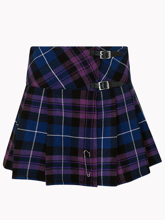 Women Pride of Scotland Tartan Skirt F 1