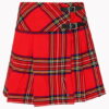 Women Royal Stewart Tartan Mini Kilt F 1