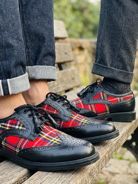 Black Kilt Shoes G 1