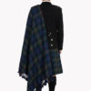 Gordon Tartan Fly Plaid. Back