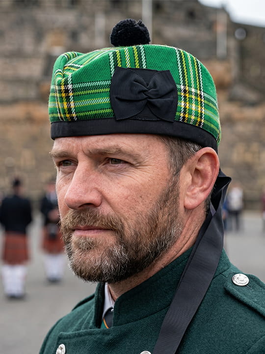 Irish kilt hat 1