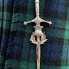 Scottish Thistle Claymore Sword Kilt Pin C