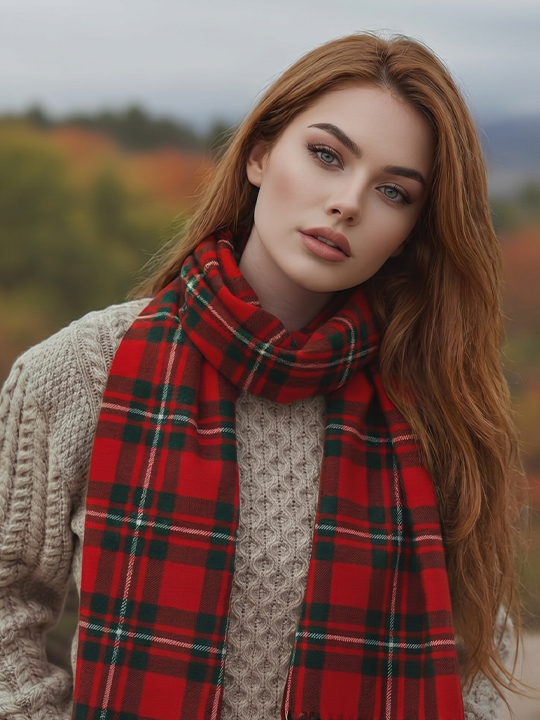 Macregor Tartan Scarves F