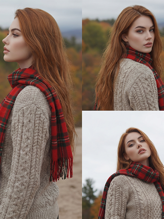Macregor Tartan Scarves G
