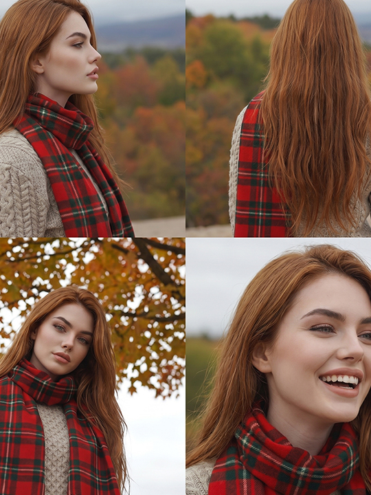 Macregor Tartan Scarves G2