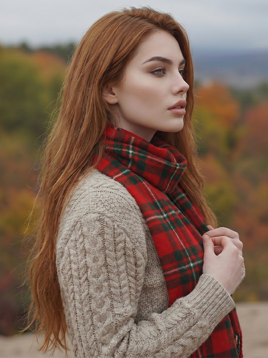 Macregor Tartan Scarves sf
