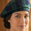 Women Black Watch Tartan Cap F