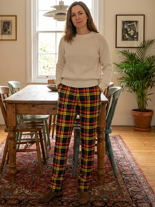 Women Buchanan Tartan pant F