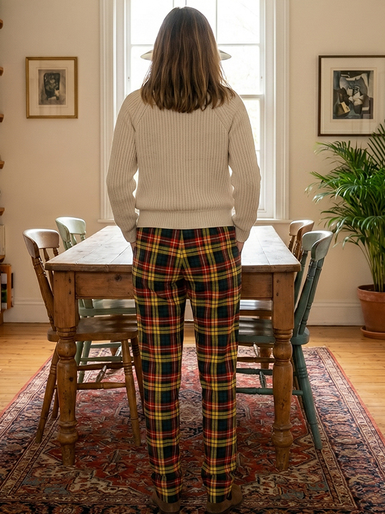 Women Buchanan Tartan pant b
